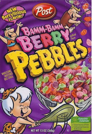 Bamm Bamm Berry Pebbles Cereal Cereal Packaging, Fruity Pebbles Cereal, Pebbles Cereal, Post Cereal, Bamm Bamm, A Cartoon Character, Fruity Pebbles, Cartoon Posters, Picture Collage Wall