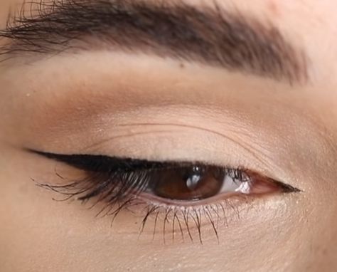 Fox Eye Makeup: Easy Fox Eye Makeup Tutorial · Seema Fox Eye Makeup Almond Eyes, Fox Eyeliner Tutorial Step By Step, Easy Fox Eye Makeup, Fox Eye Makeup Tutorial, Fox Eyeliner, Eye Makeup Hacks, Fox Eye Makeup, Eye Makeup Easy, Almond Eye Makeup