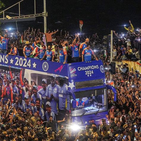 photos that’ll be remembered for a long, long time! 🇮🇳 the t20 world cup victory parade of the indian cricket team kicked off at mumbai’s marine drive and concluded at the iconic wankhede stadium, drawing millions of ecstatic fans to celebrate the historic win. - #t20worldcup #indiancricketteam #viratkohli #rohitsharma #hardikpandya #jaspritbumrah #victoryparade #mumbai #marinedrive #wankhedestadium #cricketfever #champions #indiansports #flawdforge Stadium Drawing, Marine Drive Mumbai, Wankhede Stadium, Indian Cricket Team, Marine Drive, Victory Parade, Indian Cricket, T20 World Cup, Pride Parade