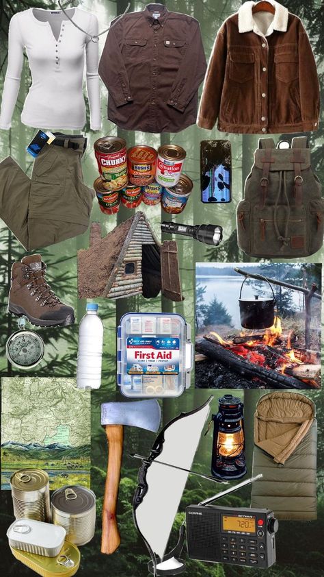 Survivalist Aesthetic, Preppers Survivalist, Apocalypse Survival Kit, Apocalypse Survival, Survival Kit