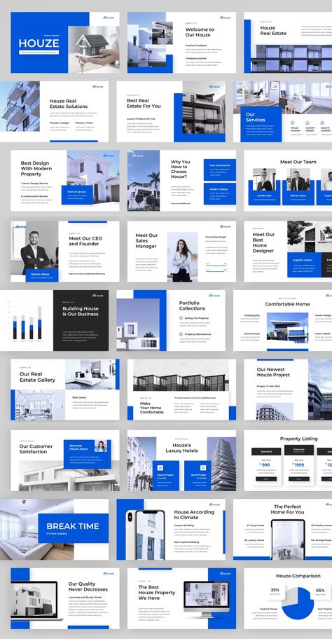 Real Estate PowerPoint Template. 30+ Slides. Real Estate Powerpoint Presentation, Corporate Powerpoint Template, Real Estate Presentation Design, Real Estate Brochure Design Layout, Real Estate Company Profile, Real Estate Brochure Design, Real Estate Presentation, Business Portfolio Template, Sales Deck