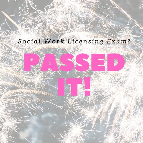 "I can't thank you enough for your program. I passed my clinical exam on the first attempt! I have already recommended you to two other SW's that will be taking their clinical exam soon. If you are on the fence about purchasing, I highly recommend it!"  Congratulations, Emily! And thanks!  You're next: socialworktestprep.com You Passed Your Exam, Pass Exam Manifestation, Affirmation To Clear Exam, Passing Exam Affirmation, Passed Test, Cca Exam Prep, Aswb Clinical Exam Test Prep, Aswb Exam, Pass My Exams