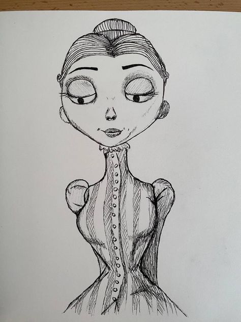 Victoria Everglot Victoria Everglot, Notebook Art, Corpse Bride, Tim Burton, Notebook, Drawings, Quick Saves, Art