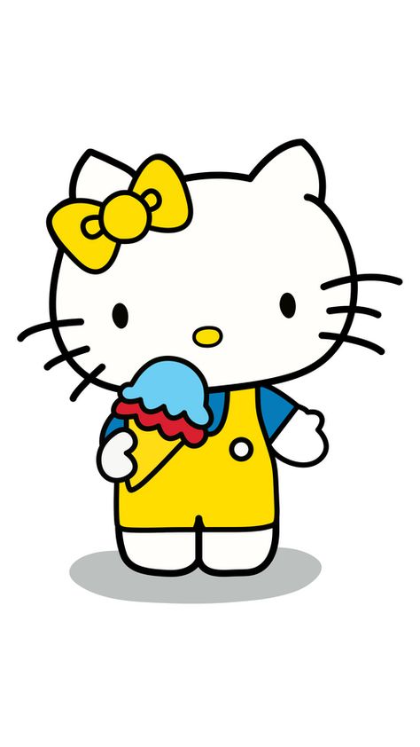 Who doesn't like to eat ice cream? Even Sanrio characters like Mimmy White eat this delicious dessert from time to time, as you can see in our fanart Sanrio Mimmy White Eats Ice Cream Sticker. If her... Mimmy Sanrio, Mimmy White, Ice Cream Images, Eating Ice Cream, Popular Cartoons, Identical Twins, Cartoon Stickers, Kawaii Cat, Twin Sisters