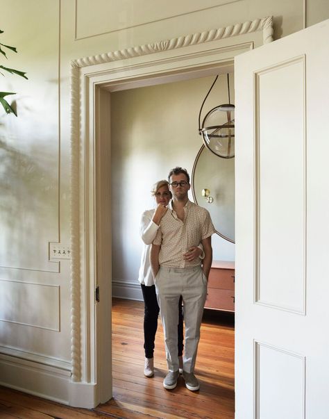 Basic Projects Charleston, Savage Ground Farrow And Ball, Southern Colonial Homes Interior, New Colonial Interior Design, Colonial Style Homes Interior, London Hallway, Workstead Lighting, Charleston Interiors, Charleston Homes Interiors