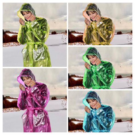 Variations on a Plastic Mac Elements Rainwear, Plastic Mac, Rainwear Fashion, Rain Wear, Mac