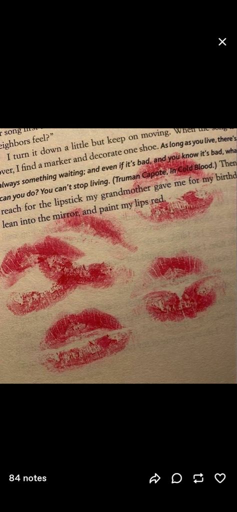 Red lipstick kiss marks on book page Kiss Marks, Lipstick Kiss, Book Page, Book Pages, Kiss