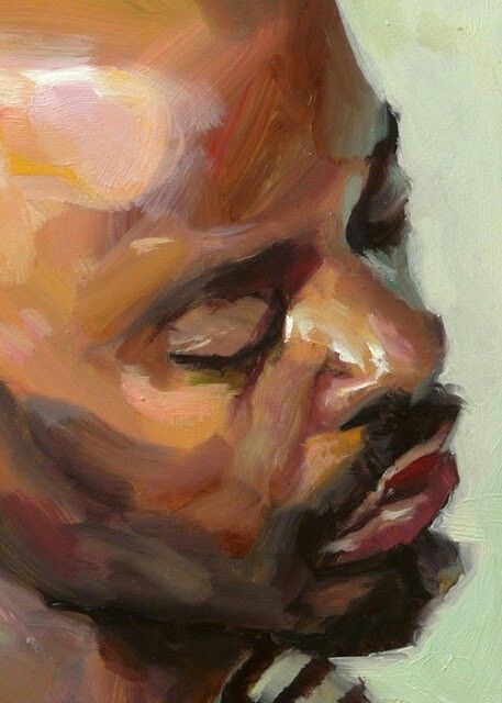 John Larriva Art, Painting Realistic People, Creative Painting Ideas, John Larriva, Portrait Artists, Painting Ideas Easy, Afrique Art, Portraiture Painting, Swag Art