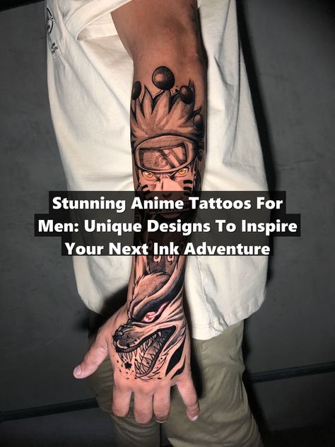 Discover the world of stunning anime tattoos for men with our unique designs that are sure to inspire your next ink adventure. From intricate characters to bold, eye-catching styles, these tattoos showcase the perfect blend of artistry and personal expression. Whether you're a die-hard anime fan or just looking for something different, our curated collection will help you find the ideal tattoo that reflects your passion and individuality. Dive in and explore! Anime Tattoos For Men, Tattoos For Men Unique, Unique Tattoos For Men, Simple Geometric Designs, Unique Tattoo Designs, Anime Tattoos, Dragon Tattoo, Die Hard, Unique Tattoos