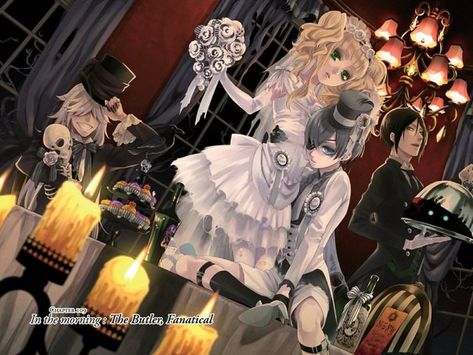 Black Butler Elizabeth, Elizabeth Midford, Black Butler Manga, Black Butler Characters, Black Butler 3, Black Butler Ciel, Wedding Halloween, Black Butler Anime, Black Butler Kuroshitsuji