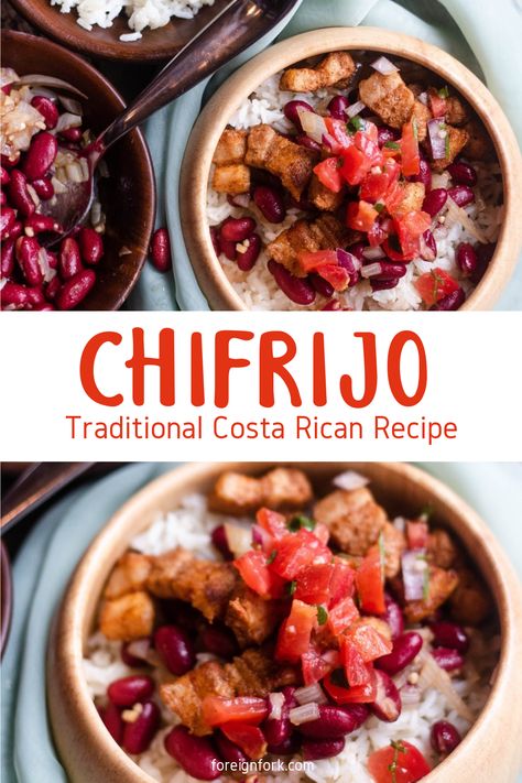 Costa Rican Rice And Beans, Costa Rica Food Recipes, Costa Rica Recipes, Costa Rican Recipes, Pico Recipe, Starchy Sides, Central American Food, Costa Rico, Longevity Recipes