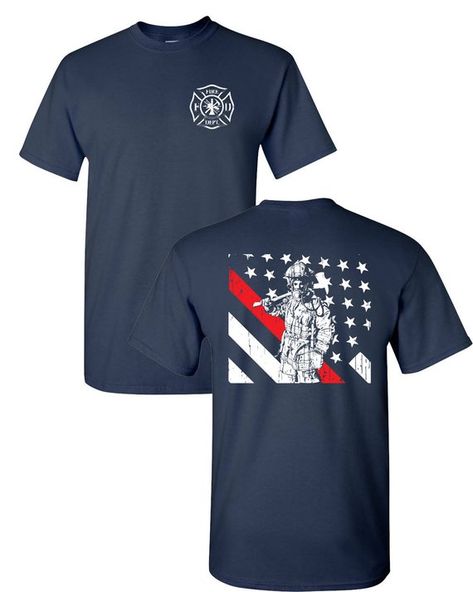 Fire Department Shirts Design, Firehouse Decor, Fire Dept Shirts, Fireman Art, Fire Department Shirts, Fire Dept Logo, Fire Gear, Firefighter Shirt, Firefighter Decor