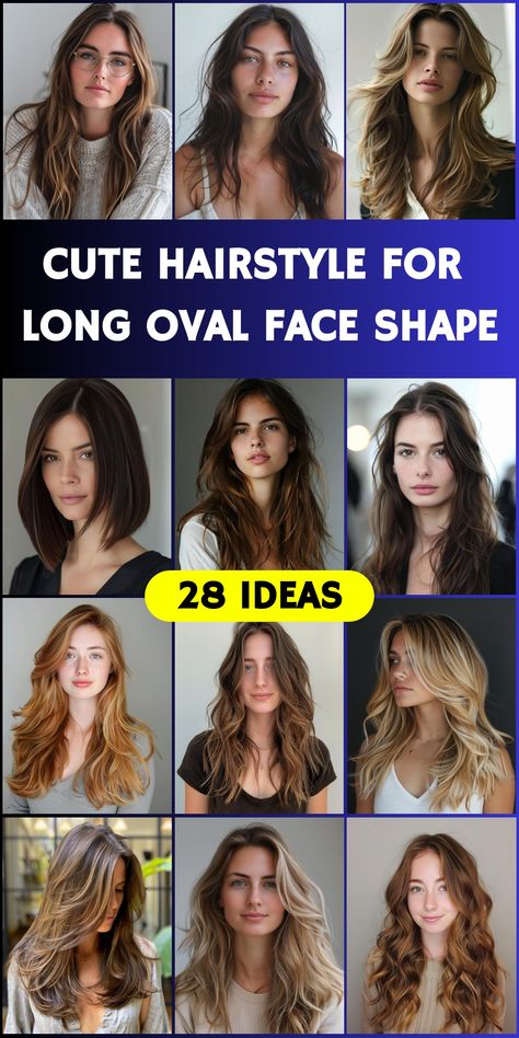 Elevate your beauty game with hairstyles designed for long oval face shapes! With 28 stunning options to choose from, you can enhance your natural features and exude confidence like never before. Long Face Medium Length Hair, Hairstyle For Long Face Shape Girl, Oval Face Haircuts Long Straight, Hair Cut For Oval Shape Girl Long Hair, Oval Long Face Hairstyles, Long Hair Oval Face Hairstyles, Hairstyles For Oval Face Shape Long, Haircuts For Oval Shaped Face Long, Long Haircut For Oval Face