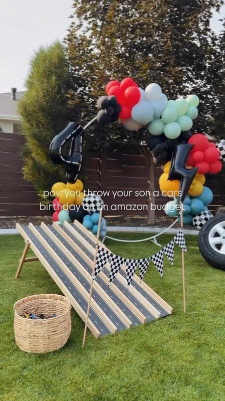 38 Pcs Set - 12 Traffic Cones With … curated on LTK Car Ramps, Traffic Cone, Truck Party, Cars Birthday Parties, Theme Parties, Cars Birthday, Bday Party, Diy For Kids, Party Themes