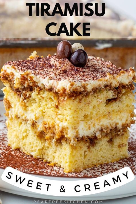 American Twist on Classic Tiramisu Transform a classic Italian dessert with this American-style Tiramisu Cake. Simple ingredients like cake mix, espresso, and mascarpone create an irresistible treat without the need for raw eggs or alcohol. Easy Tiramisu Cake, Tiramisu Cake Recipe, Easy Tiramisu, Classic Tiramisu, Easy Tiramisu Recipe, Raw Eggs, Cake Simple, Italian Dessert, Tiramisu Cake