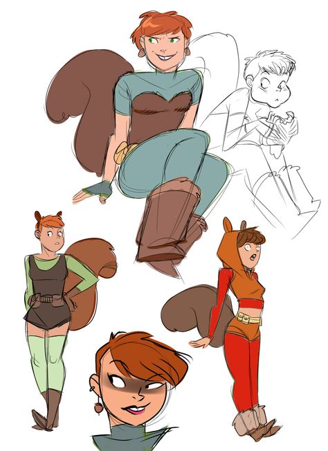 Paper Girls Comic, Dc Hawkgirl, Hawkgirl Dc Comics, Squirrel Girl Marvel, Aurora Marvel Comics, Unbeatable Squirrel Girl, Dc Comics Women, Squirrel Girl, Spider Girl