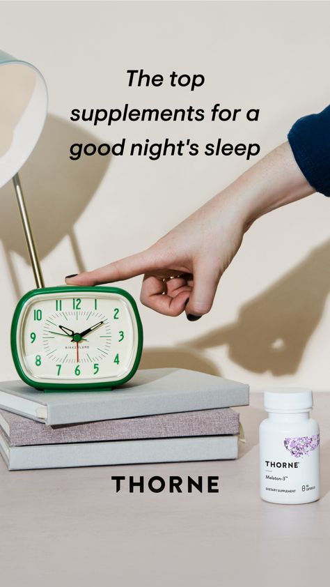 Sleep Supplement Photography, Thorne Supplements, Magnesium Sleep, Sleep Vitamins, Magnesium For Sleep, Night Care, Sleep Supplements, Brain Supplements, Mood Support