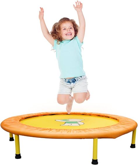 Trampoline Games, Simple Furniture Design, Trampoline For Kids, Outdoor Trampoline, Kids Trampoline, Mini Trampoline, Abc For Kids, Wooden Ladder, Simple Furniture