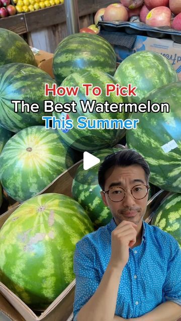 Dr. Tim Tiutan | Internal Medicine on Instagram: "How to choose a watermelon - Happy 4th of July! 

🍉 Watermelon is primarily composed of water, along with various vitamins. It’s a refreshing and tasty way to hydrate this summer! 

👨‍🍳Ever see people smack watermelons in the market and wonder what they’re doing? Here are a few tips that could help you pick the sweetest watermelon that is just ripe enough! 

😊 Share this post so others can benefit too! 

✨ Follow @doctortim.md for more health tips!

#watermelon #fruit #summer #plantbased #healthy #fourthofjuly #fruits #fyp #foodhacks" How To Choose A Watermelon, Sweet Watermelon, Fruit Summer, Healthy Food Facts, Watermelon Fruit, Internal Medicine, Food Facts, Happy 4 Of July, Fruits And Veggies