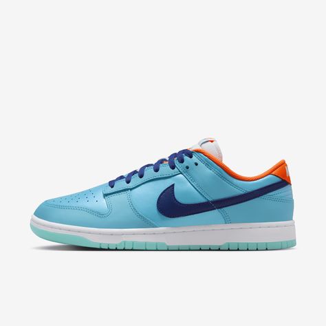 Make a splash with this vibrant '80s throwback. The Dunk Low pairs iconic color blocking with premium materials and plush padding for game-changing comfort that lasts. The possibilities are endless—how will you wear your Dunks? Nike Dunk Lows, 80s Throwback, Dunk Lows, Deep Royal Blue, Dunks Nike, Heritage Fashion, Nike Dunk Low, Dunk Low, Nike Dunk