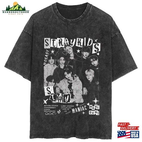 Vintage Stray Kids Tour T-Shirt Maniac 2023 Shirt Album Sweatshirt Unisex Check more at https://barronoutdoor.com/product/vintage-stray-kids-tour-t-shirt-maniac-2023-shirt-album-sweatshirt-unisex/ Kpop Tshirt, Concert Fits, Kpop Merch, Concert Tshirts, Tour Shirt, Tour T Shirts, Concert Outfit, Kids Shirts, Stray Kids