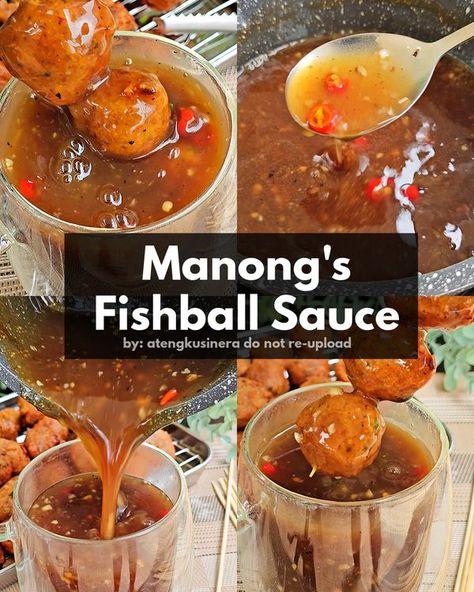 Filipino Sauce, Fishball Sauce, Recipes Filipino, Calamansi Juice, Small Bites, Sauce Recipe, Corn Starch, Sauce Recipes, Purpose Flour