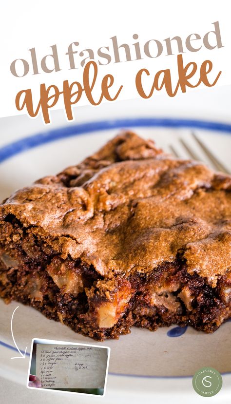 chocolate apple cake on plate with fork Cocoa Apple Cake, Chocolate Apple Cake, Apple Chocolate Cake, Chocolate Apple Cake Recipe, Chocolate Apple, Apple Cake Recipe, Velvet Cake Recipes, Chocolate Apples, Lime Cake