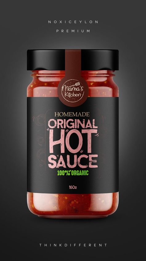 Packaging Design Inspiration Food, Jar Label Design, Hot Sauce Packaging, Label Packaging Design, Spices Packaging, Label Packaging, Honey Packaging, Jar Packaging, Bottle Design Packaging