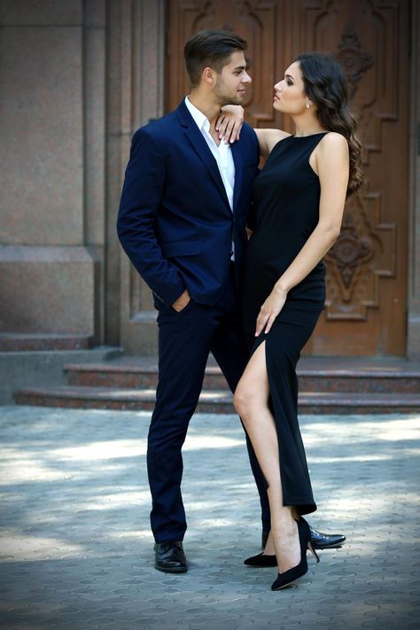 Men and women fashion outfits | Fashion outfits for men women | Couple fashion poses | Taller Woman Couple Poses, Fashion Outfits For Men, Couple Fashion, Elegant Couple, Outfits For Men, Quick Outfits, Women Formals, Male Poses, Couple Poses