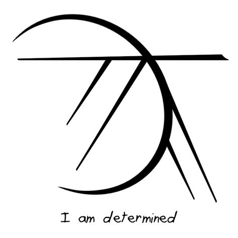 “I am determined” sigil requested by anonymous Determined Tattoo Symbol, Determination Tattoo Symbol, Determination Symbol, Zibu Symbols, Protection Sigils, Magick Symbols, Sigil Tattoo, Norse Runes, Wiccan Spell Book