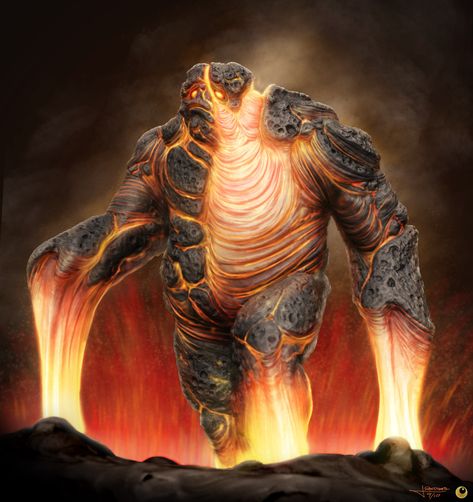 ArtStation - Volcano Monster, Jesse Sandifer Volcano Monster, Magazine Tutorial, Dinosaur Drawing, Digital Sculpture, D D Monsters, Fire Element, Kaiju Monsters, Arkham Knight, Fantasy Monster