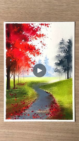 Pastel Scenery Drawing, Oil Pastel Scenery, Pastel Scenery, Drawing Amazing, Scenery Drawing, Idea Diy, Oil Pastel, Pastel, Drawings