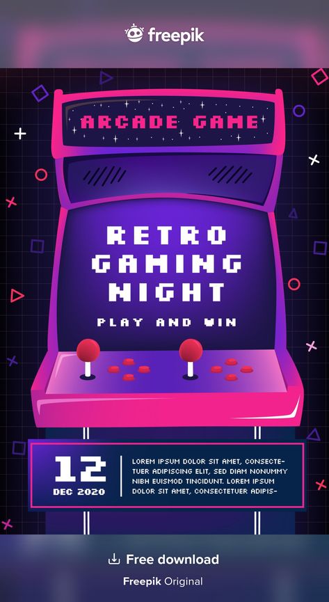 Packman Design, Gaming Poster Design, Game Poster Design, Gaming Graphic Design, Game Graphic Design, Video Game Arcade, Arcade Art, Retro Games Poster, Gaming Poster