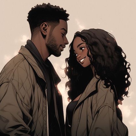 Halloween Costumes Celebrities, Art Black Couple, Black Anime Guy, Black Couple Art, Black Couple, Celebrity Pics, Happy October, Romance Art, Black Art Painting