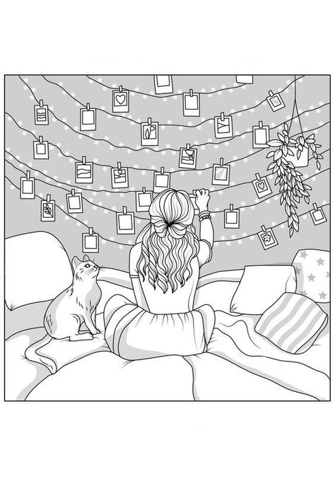 Looking for a fun and challenging way to keep your girl busy? Try these coloring pages! They're perfect for kids who love a good challenge, and they're sure to keep her entertained for hours.  #coloringpages #girls #activities #art #fun Girls Activities, Coloring Pages Inspirational, Coloring Pages Free Printable, Doodle Coloring, Coloring Pages For Girls, Cool Coloring Pages, Coloring Book Art, Cute Coloring Pages