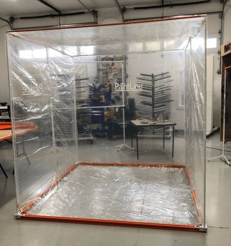 Portable Spray Booth, Canadian Woodworking, Wood Magazine, Spray Booth, Aluminum Extrusion, Professional Painters, Metal Fabrication, Cabinet Makers, Working Area