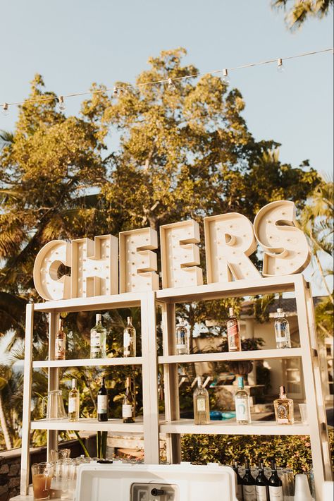 Wedding at Villa del Oso in Sayulita Mexico. Planned by Sea of Dreams Weddings & captured by Abbey rice photo Cheers Sign, Rice Photo, Cheer Signs, Wedding Bar, Wedding Signs, Dream Wedding, Villa, Rice, Bar