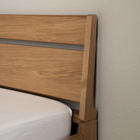 Our sustainable solid oak and walnut Cassa Bed with meticulous craftsmanship and contemporary design will bring a modern touch to your bedroom. #SustainableLiving #moderndesign . . . #interiordesign #woodfurniture #contemporaryfurniture #InteriorDesign #scandinaviandesign #midcenturymodern #mossdesignus #modernfurniture #midcenturymoderndesign #contemporaryhome #appartmentliving #ScandinavianHome #furnituredesign #homeinspiration #bed #bedframe #bedroom #storagebed #oakfurniture #cozyhome #... Walnut Bed Frame, Moss Design, Minimalist Bed Frame, Walnut Bed, Under Bed Drawers, Oak And Walnut, Minimalist Bed, Modern Bed Frame, Design Bed