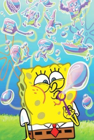 Download Spongebob Blowing Bubbles Wallpaper Spongebob Iphone Wallpaper, Spongebob Background, Wallpaper Spongebob, Spongebob Drawings, Spongebob Square, Wallpaper Samsung, Wallpaper Disney, Spongebob Wallpaper, Batman Wallpaper