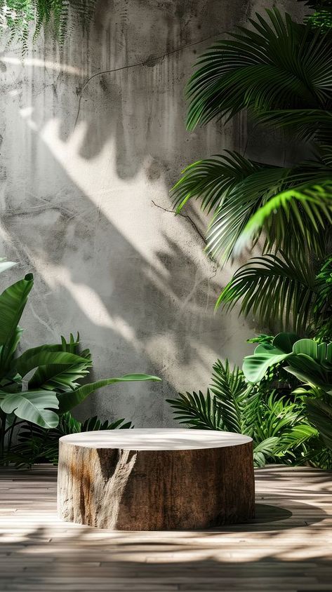 Background Trees Photography, Plant Product Photography, Forest Product Photography, Forest Art Background, Tropical Product Photography, 3d Mockup Background, Wood Product Photography, Podium Background, 3d Podium