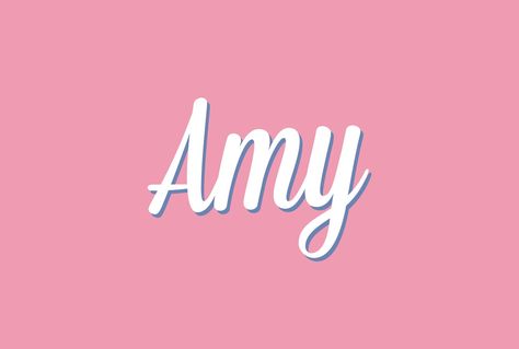 Amy Amy Name, Name Logo, Smash Book, Vimeo Logo, ? Logo