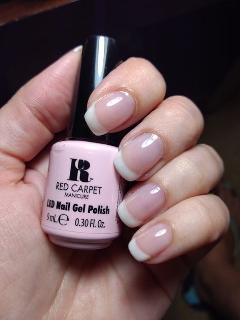 Red Carpet Manicure LED gel polish 'White Hot' and 'Nervous With Anticipation' Red Carpet Manicure, White Hot, Pedicures, All Things Beauty, Gel Nail Polish, Red Nails, Makeup Ideas, Gel Polish, Nail Ideas