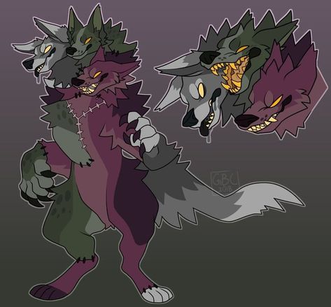 Monster Fursona, Zombie Fursona, Manokit Art, Hybrid Fursona, 3 Character Pose Reference, Bat Fursona, Shapeshifter Oc, Dragon Fursona, Creature Oc