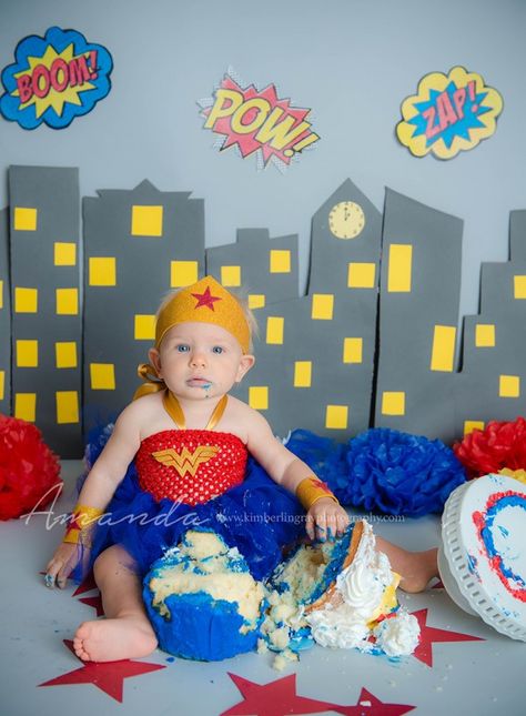 Top 10 Cake Smash images of 2014 | Virginia Beach Norfolk Baby Photographer | Kimberlin_Gray_PhotographyCustom Newborn Photographer in Virginia Beach First Wonder Woman, Wonder Woman Cake, Wonder Woman Birthday Party, Wonder Woman Party, Wonder Woman Birthday, Scranton Pennsylvania, 10 Cake, Woman Birthday, Woman Birthday Party