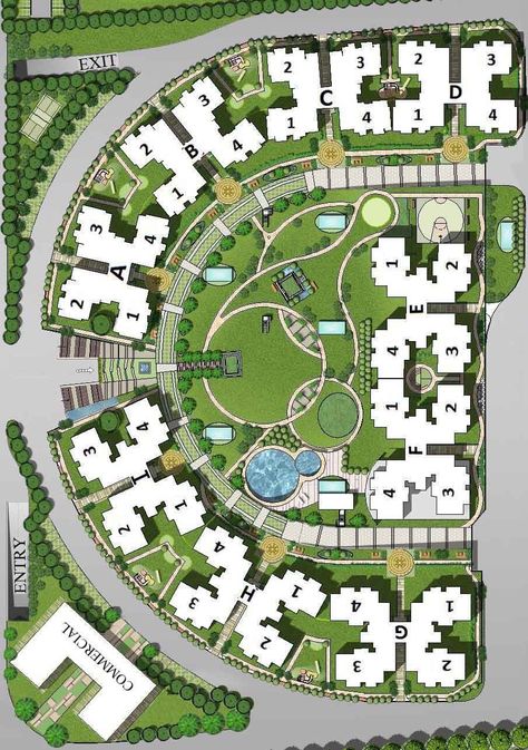 G Urban Design Concept Master Plan, Residential Masterplan, Site Plan Design, Landscape Architecture Plan, Resort Plan, Urban Design Graphics, Urban Design Architecture, Landscape Design Drawings, Urban Design Concept