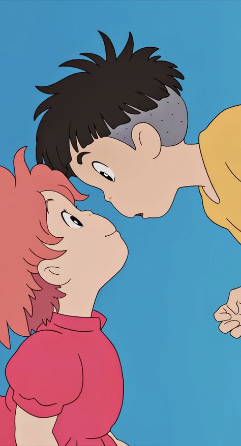 Ponyo Studio Ghibli, Ponyo Anime, Personajes Studio Ghibli, Studio Ghibli Background, Studio Ghibli Characters, Ghibli Artwork, Ghibli Studio, Studio Ghibli Movies, Studio Ghibli Art