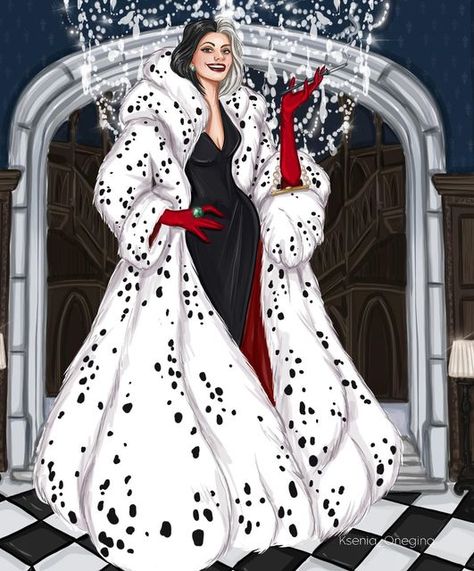 Villain Costumes, Movie Decor, Cruella Deville, Trendy Halloween Costumes, Illustrator Artist, Dress Drawing, Fashion Figures, Trendy Halloween, Illustration Fashion Design