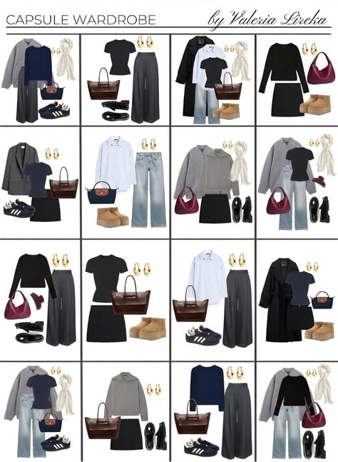 Fall Minimalist Outfit, Fall Outfits Inspiration, Best Fall Outfits, Autumn Fashion Women Fall Outfits, Engagement Photo Outfits Fall, Capsule Wardrobe Casual, Capsule Wardrobe Women, Winter Typ, Classy Winter Outfits