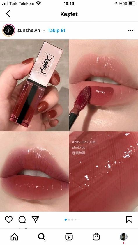 Aesthetic Lipstick, Mekap Mata, Makeup Accesories, Lip Makeup Tutorial, Lip Cosmetics, Pinterest Makeup, Fancy Makeup, Lipstick Color, Makeup Eye Looks