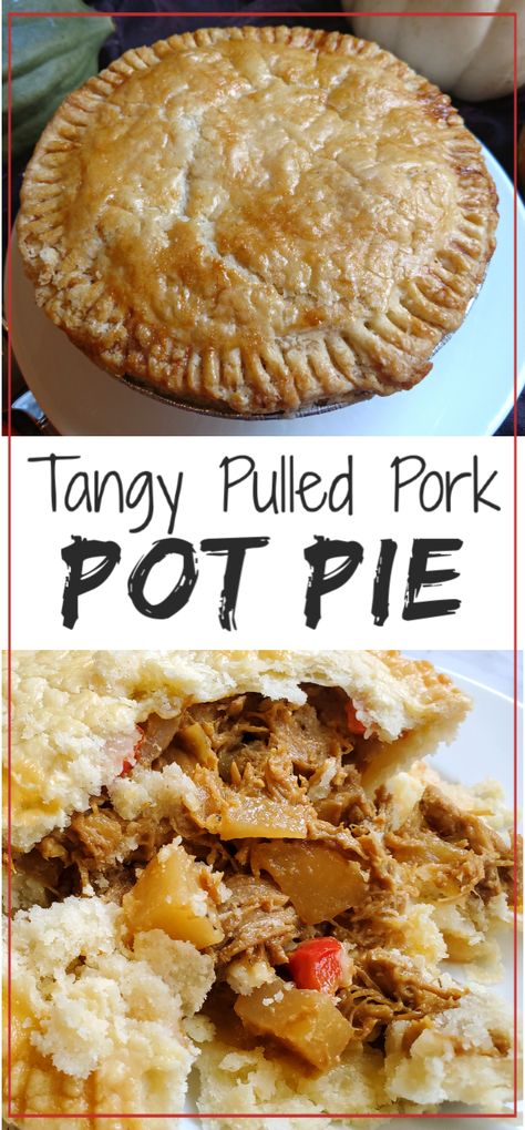 Smoky roasted pulled pork with tart apples & potatoes baked with a tangy-sweet Carolina BBQ sauce in an ultra flaky English Wig pie crust. Pork Meat Pie Recipe, Pork Pies Recipe, Pulled Pork Shepherds Pie, Pulled Pork Pie Recipe, Bbq Pot Pie, Pork Pies Recipe English, Pulled Pork Pot Pie, Pulled Pork Pie, Bbq Pie